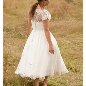 Tea Length Wedding Dress